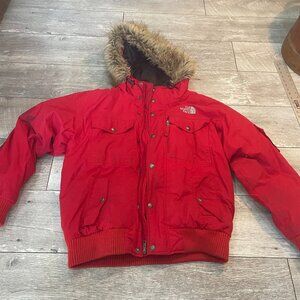 North Face Down 550 Red GOTHAM Jacket M